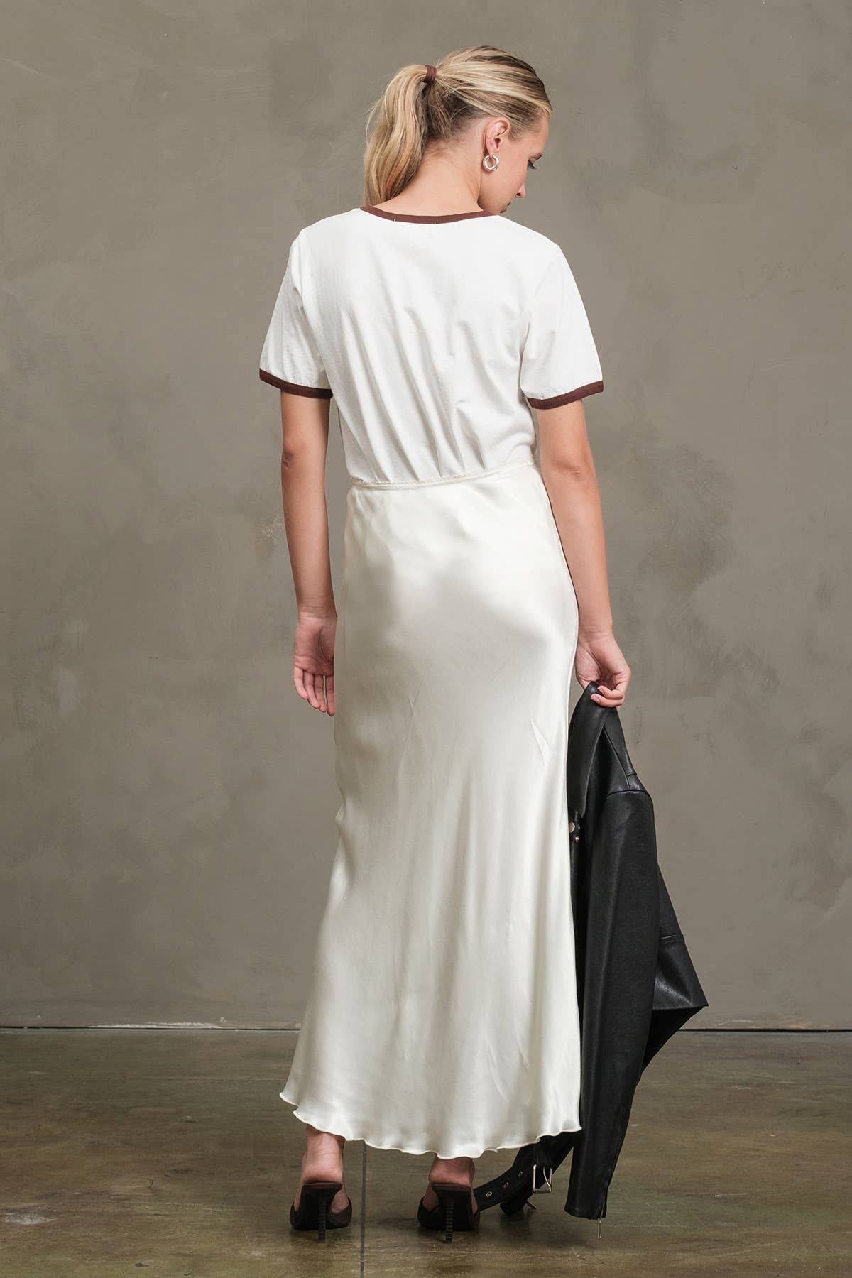 Bonjour Contrast Ringer Tee By Raisonnel