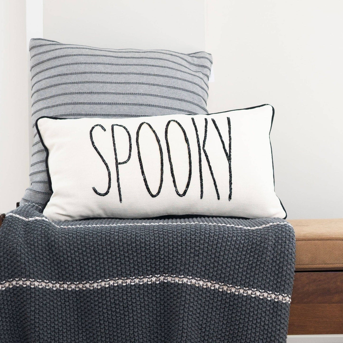 EZ Home Anika 18X18" Recycled Cotton Decorative Throw Pillow