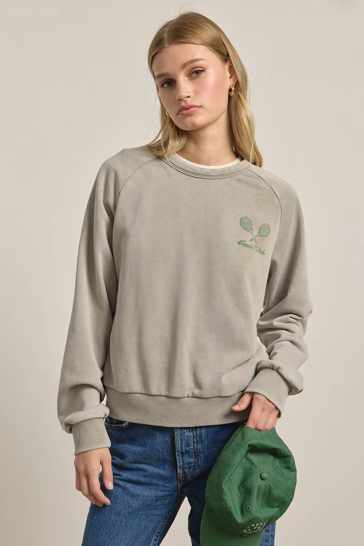 Los Angeles Tennis Club Graphic Sweatshirt By Raisonnel