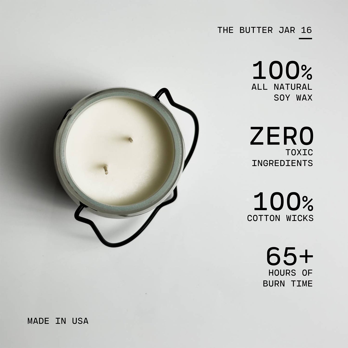 16 oz Butter Jar Candle: Apple Strudel