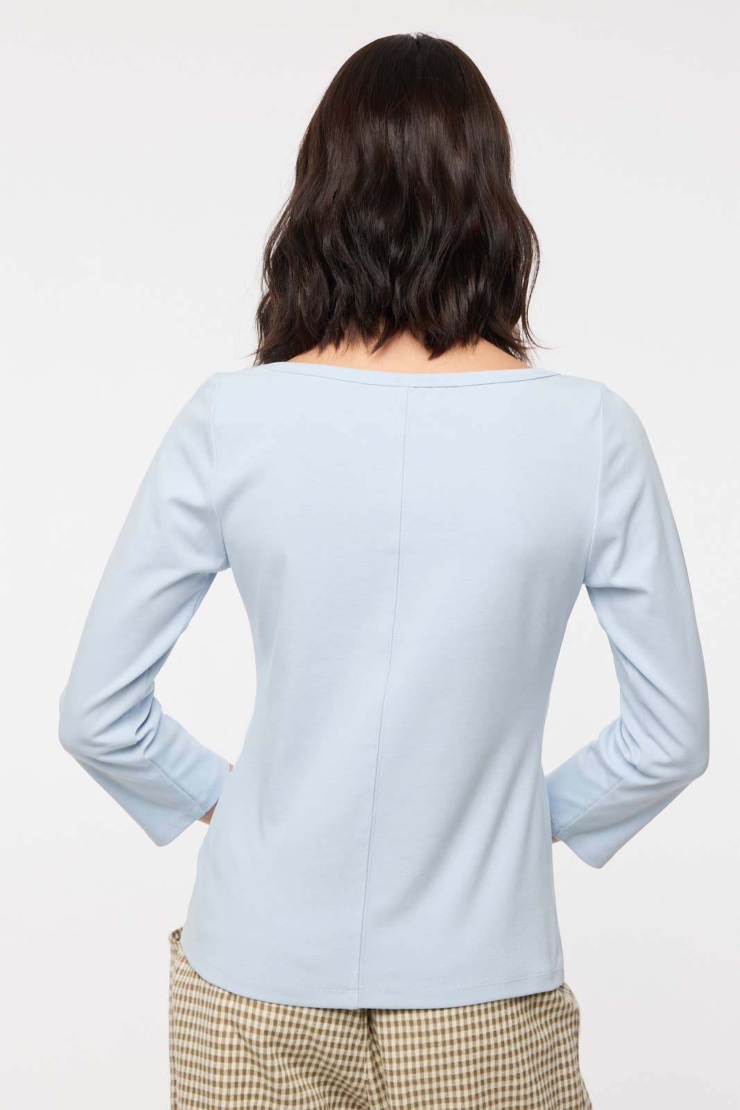 BOAT NECK KNIT TOP