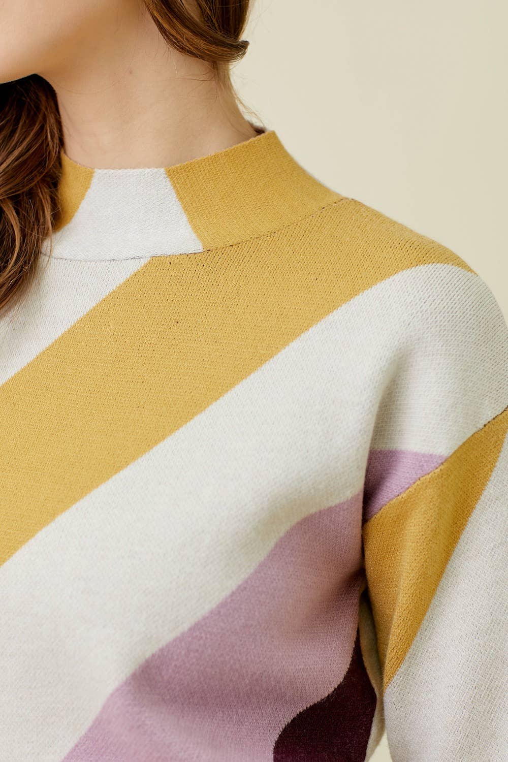 Mystree Washed Stripe Sweater