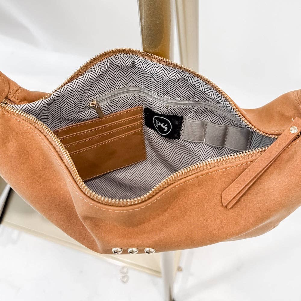 Pretty Simple Netty Nubuck Crossbody