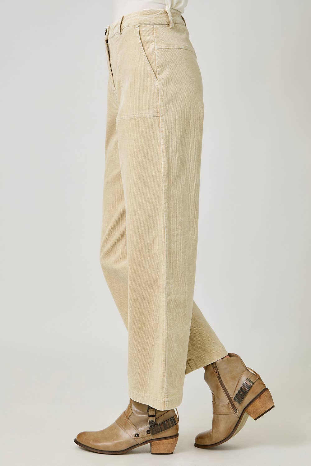 Mystree Washed Corduroy Trousers
