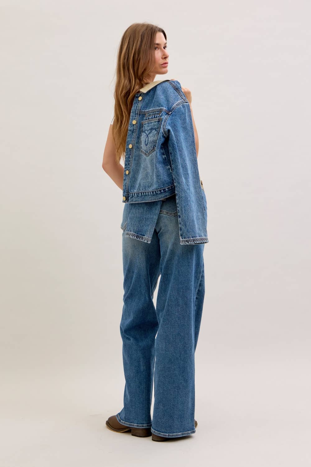 Judy Blue MR Column Straight With Corduroy Waist