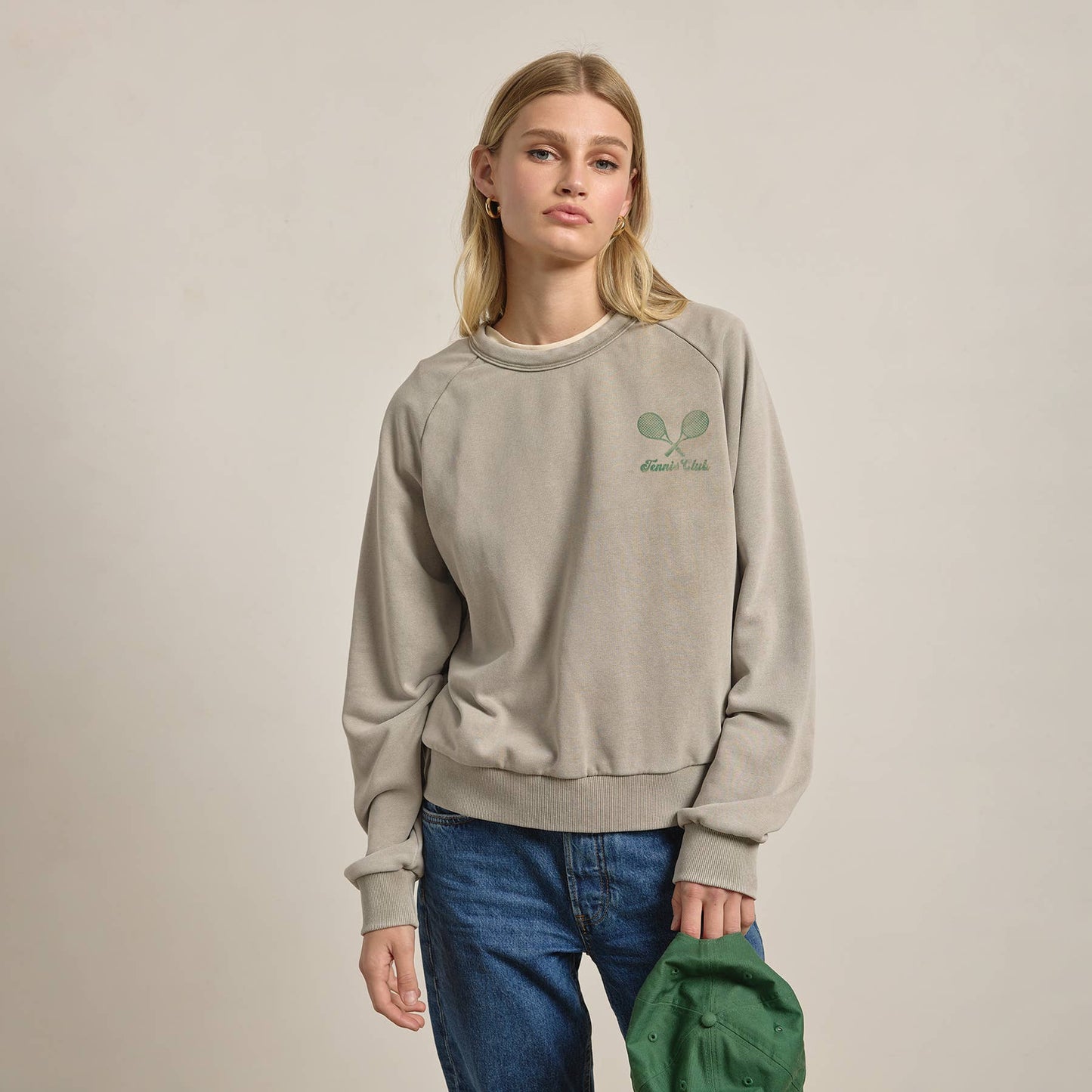 Los Angeles Tennis Club Graphic Sweatshirt By Raisonnel