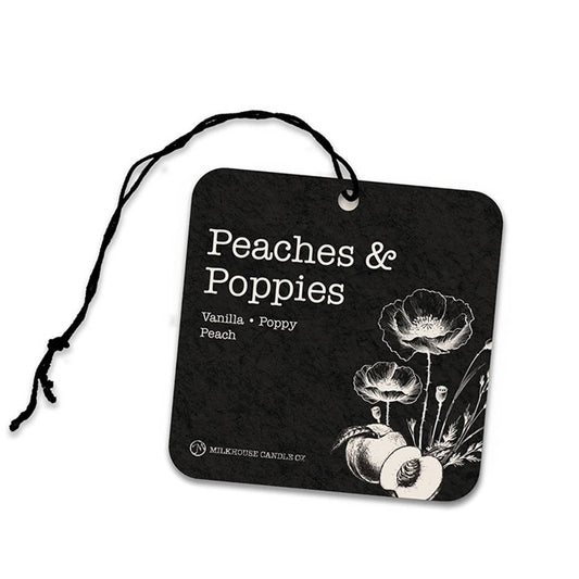 Car Freshener: Peaches & Poppies