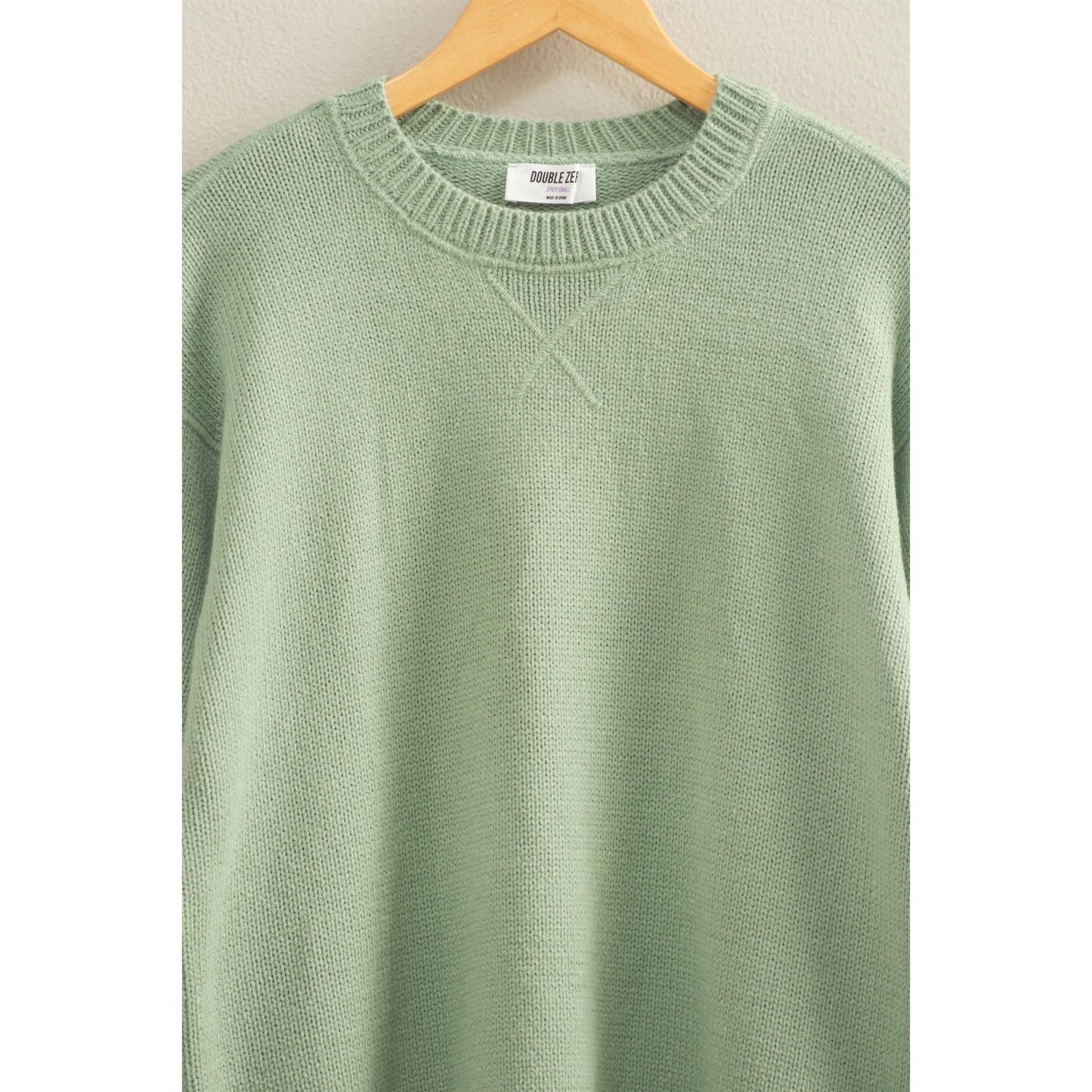 Hyfve Black Crew Neck Sweater