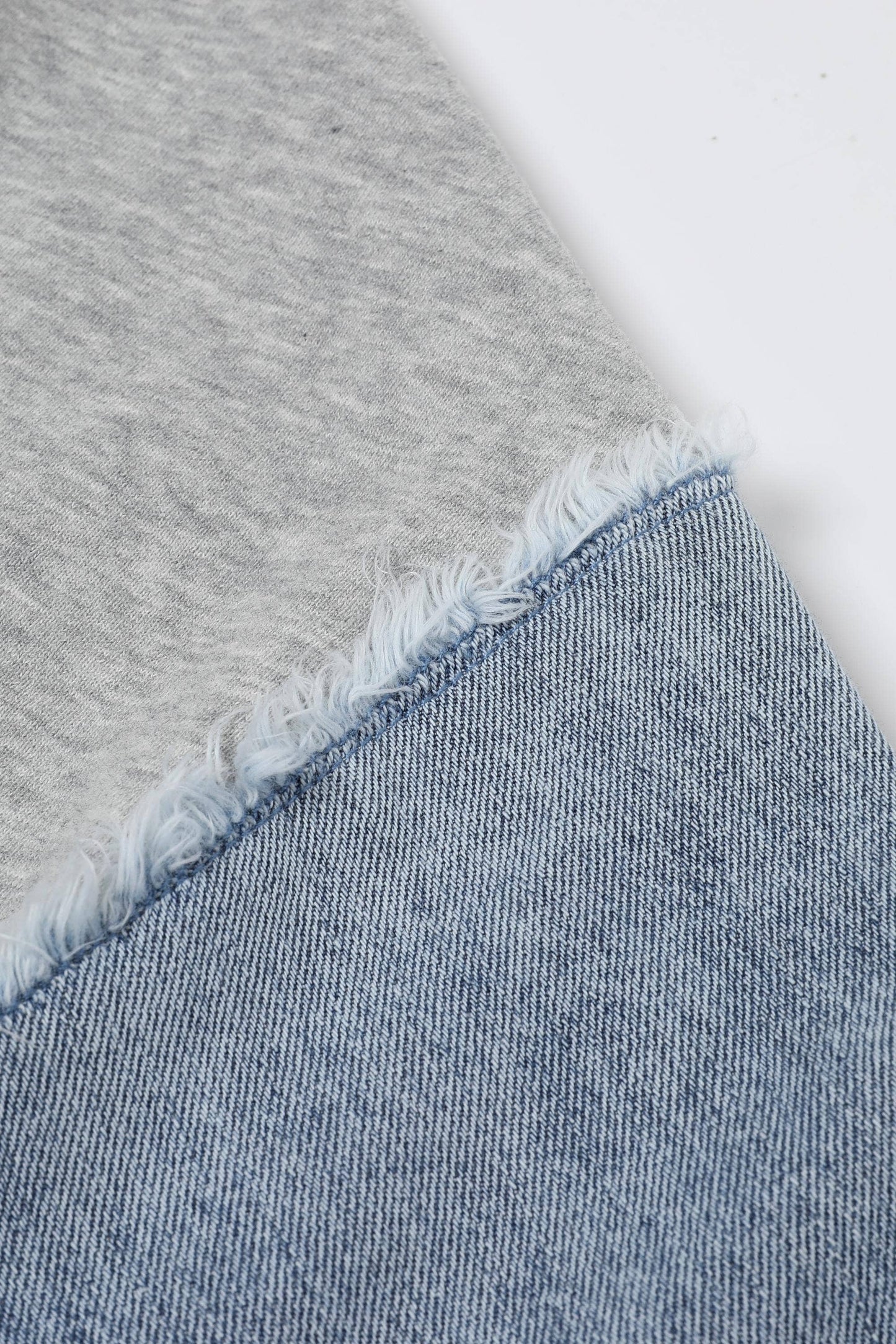 Denim Sleeve Code Sweatshirt By Rivir