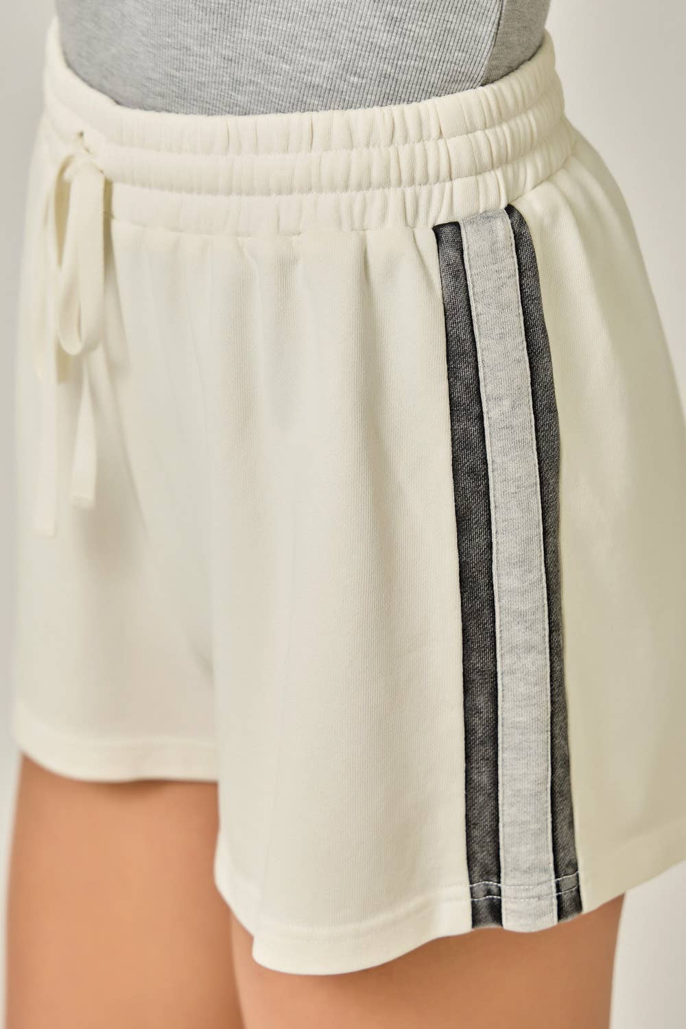 61416 Color Blocked Terry Shorts