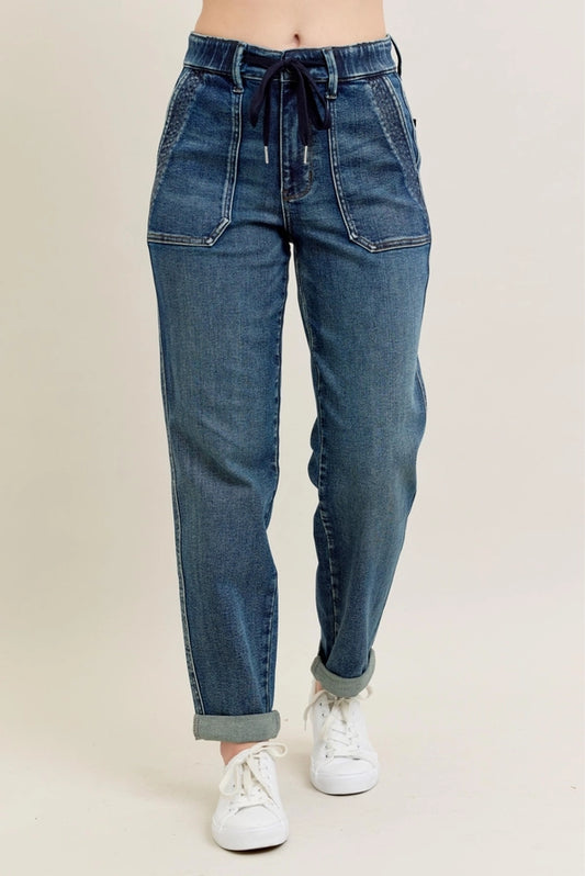 Judy Blue HW Vintage Wash Jogger 88971REG