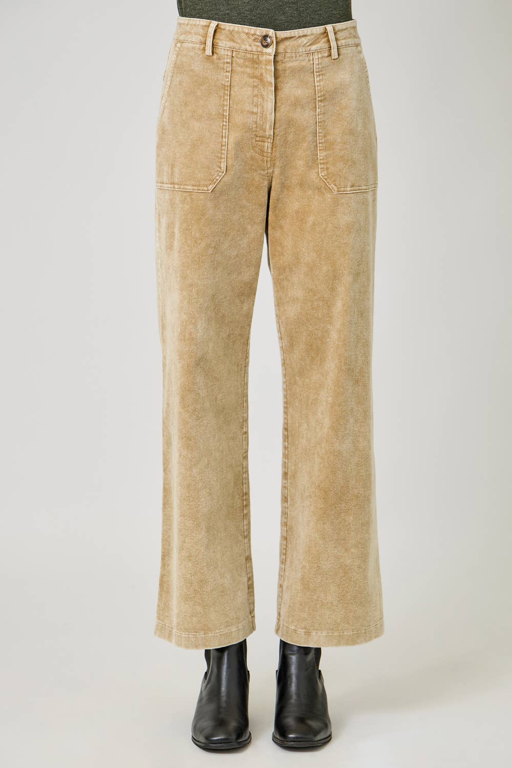 Mystree Washed Corduroy Trousers