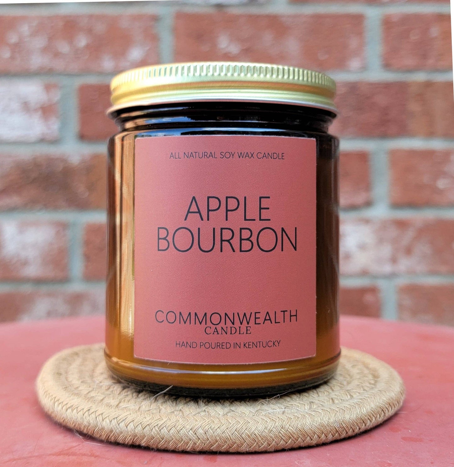Commonwealth Apple Bourbon Candle