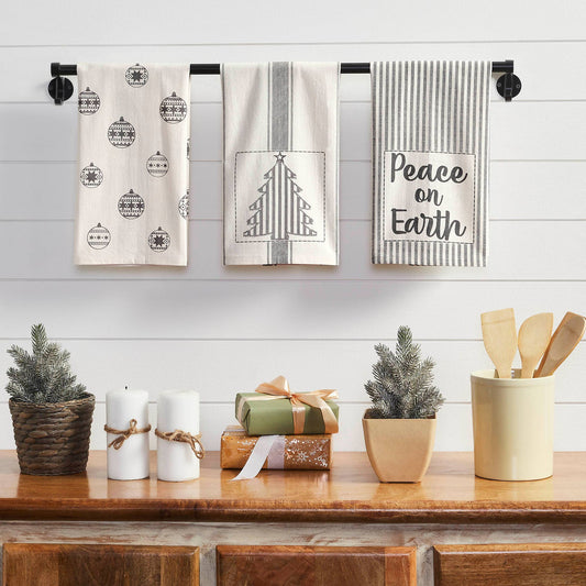 Grace Peace on Earth Tea Towels 19x28