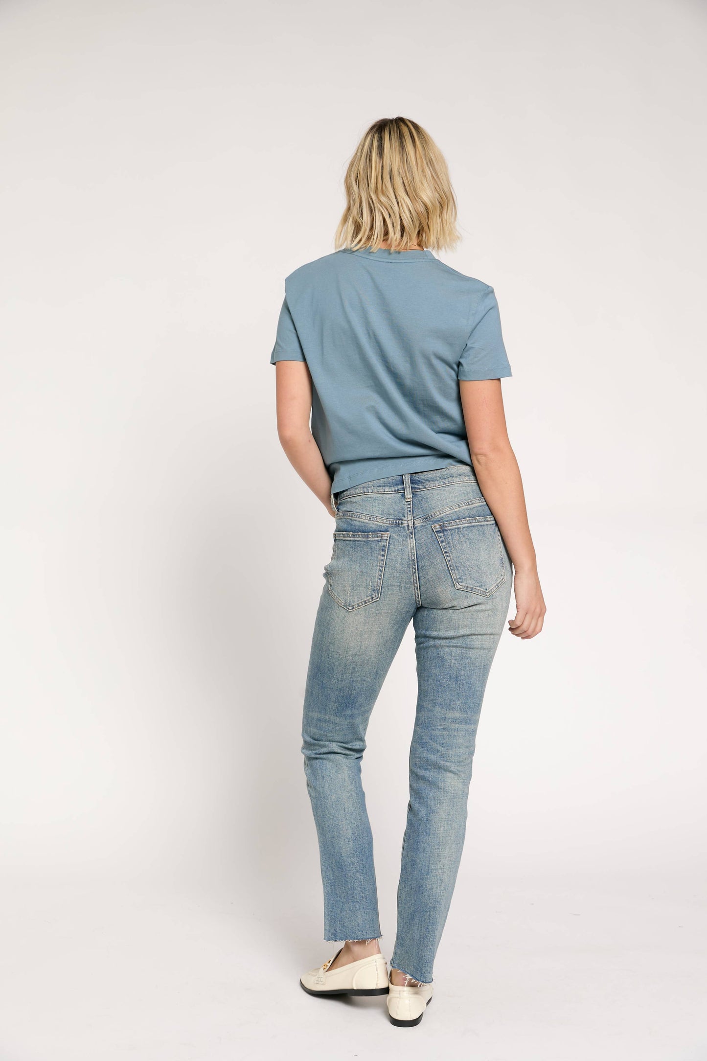 Oliver Logan Crosby Mid Rise Relaxed Taper Jean, 4 Year Vintage