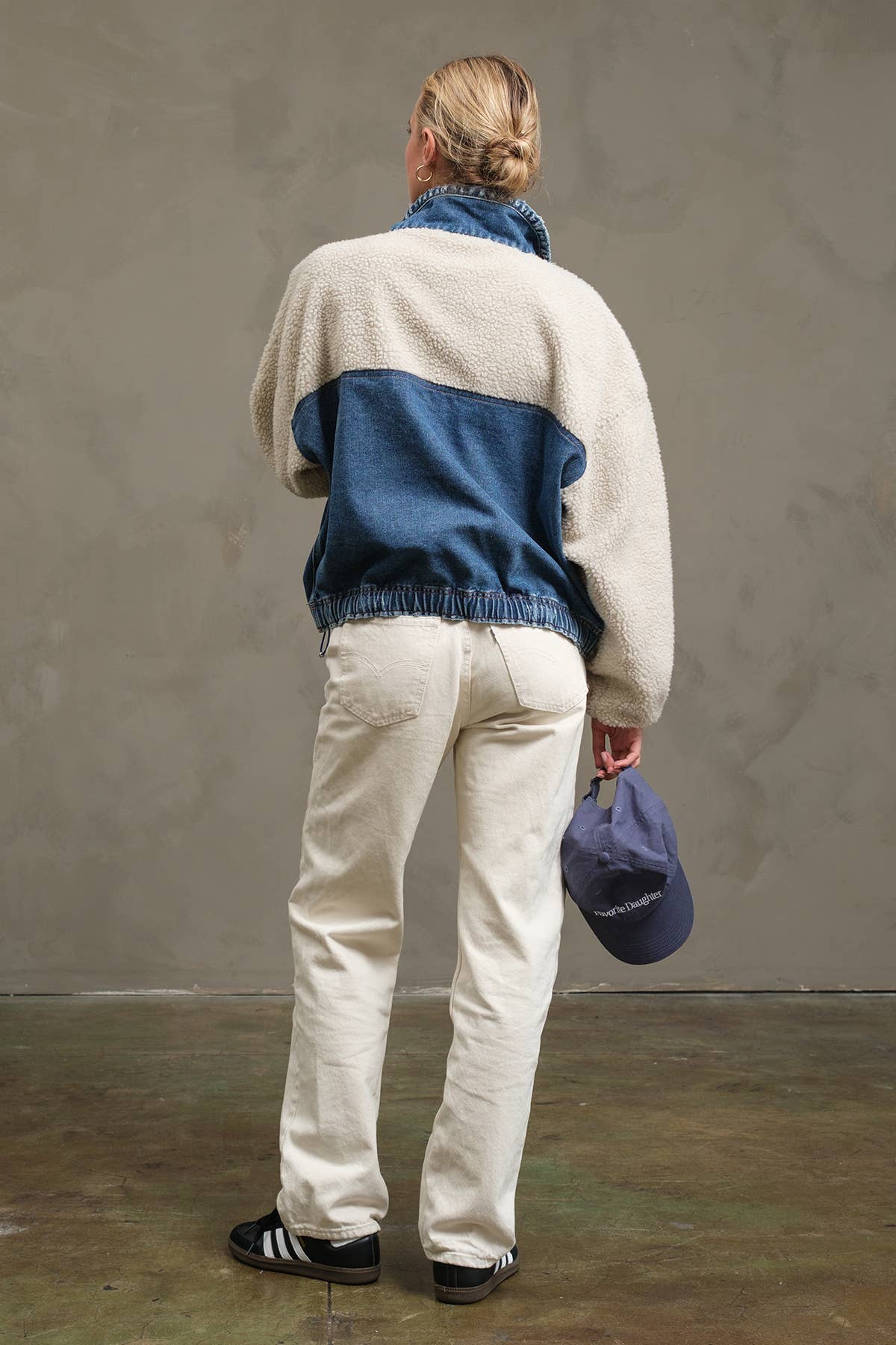 Teddy Denim Snap-Up Jacket By Raisonnel