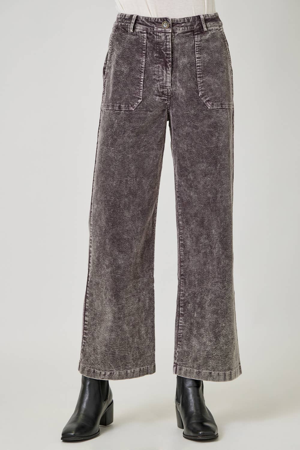 Mystree Washed Corduroy Trousers