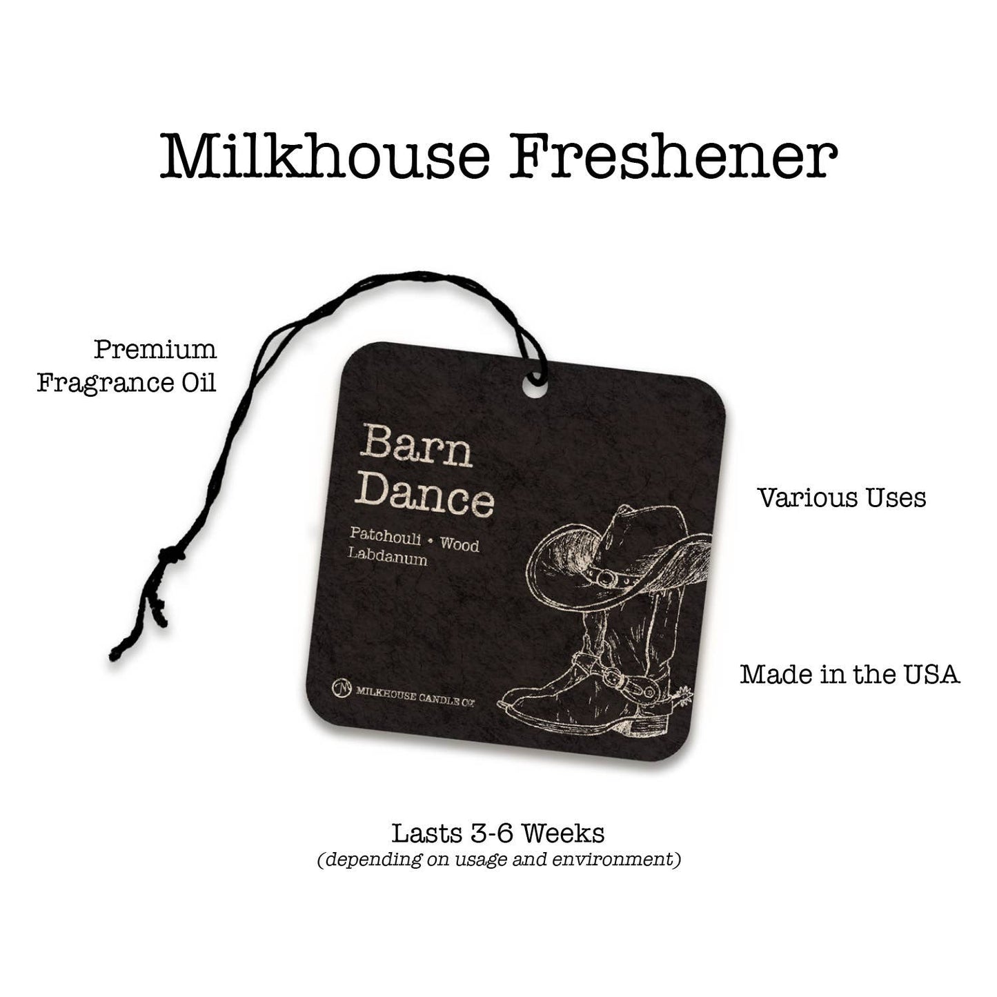 Car Freshener: Farmhouse Christmas
