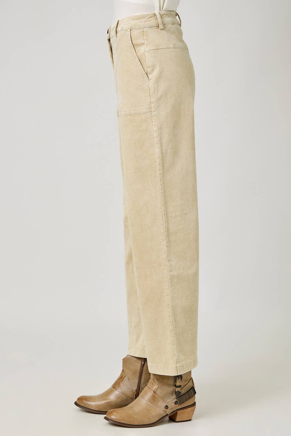Mystree Washed Corduroy Trousers