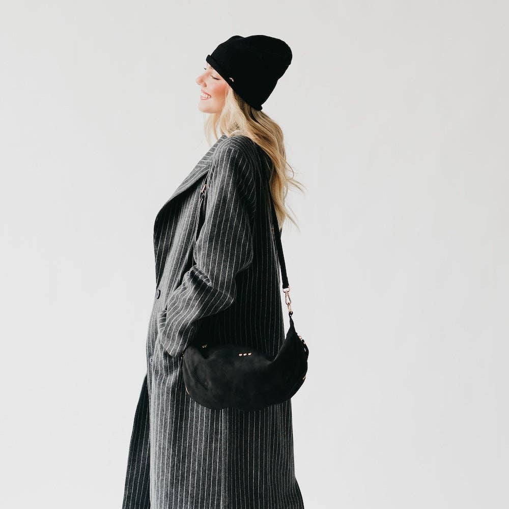 Pretty Simple Netty Nubuck Crossbody