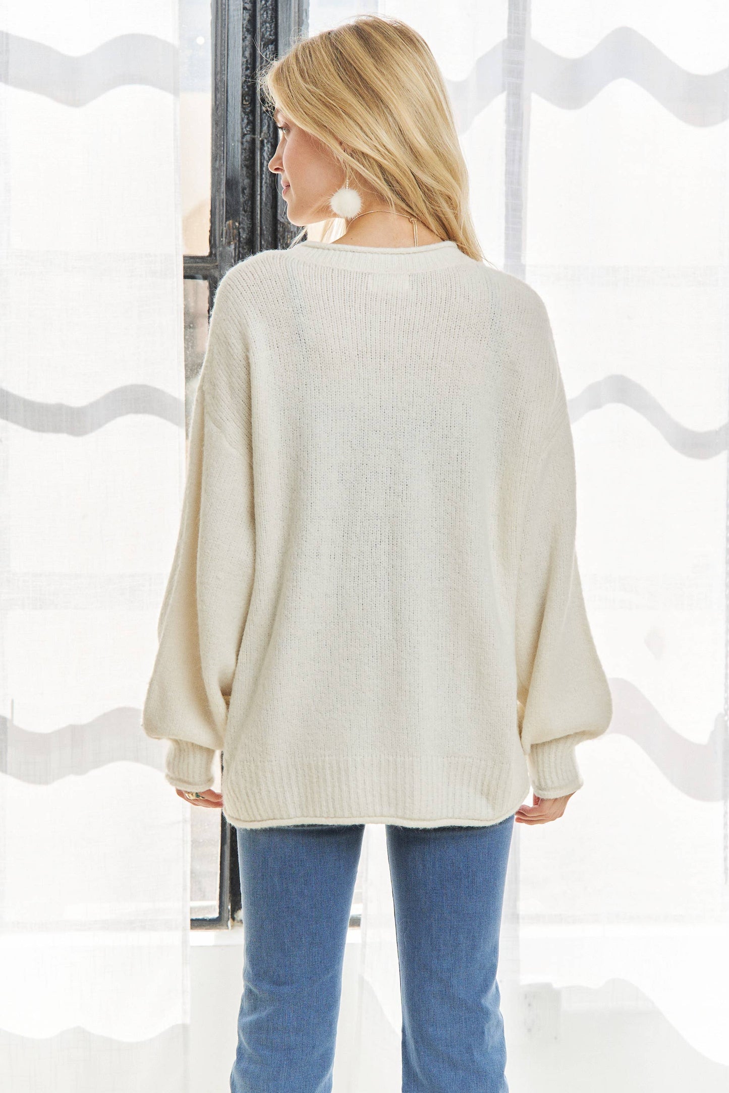 ADORA X-MAS DECOR ACCENT SWEATER