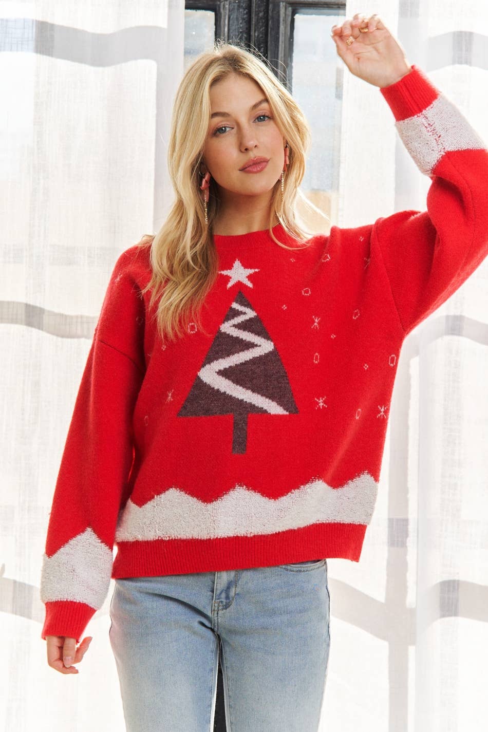 ADORA CHRISTMAS TREE SWEATER
