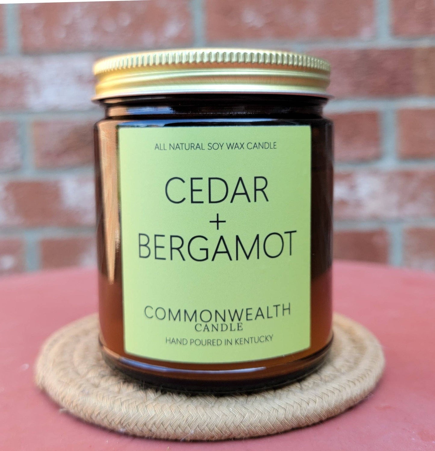 Commonwealth Cedar + Bergamot Candle