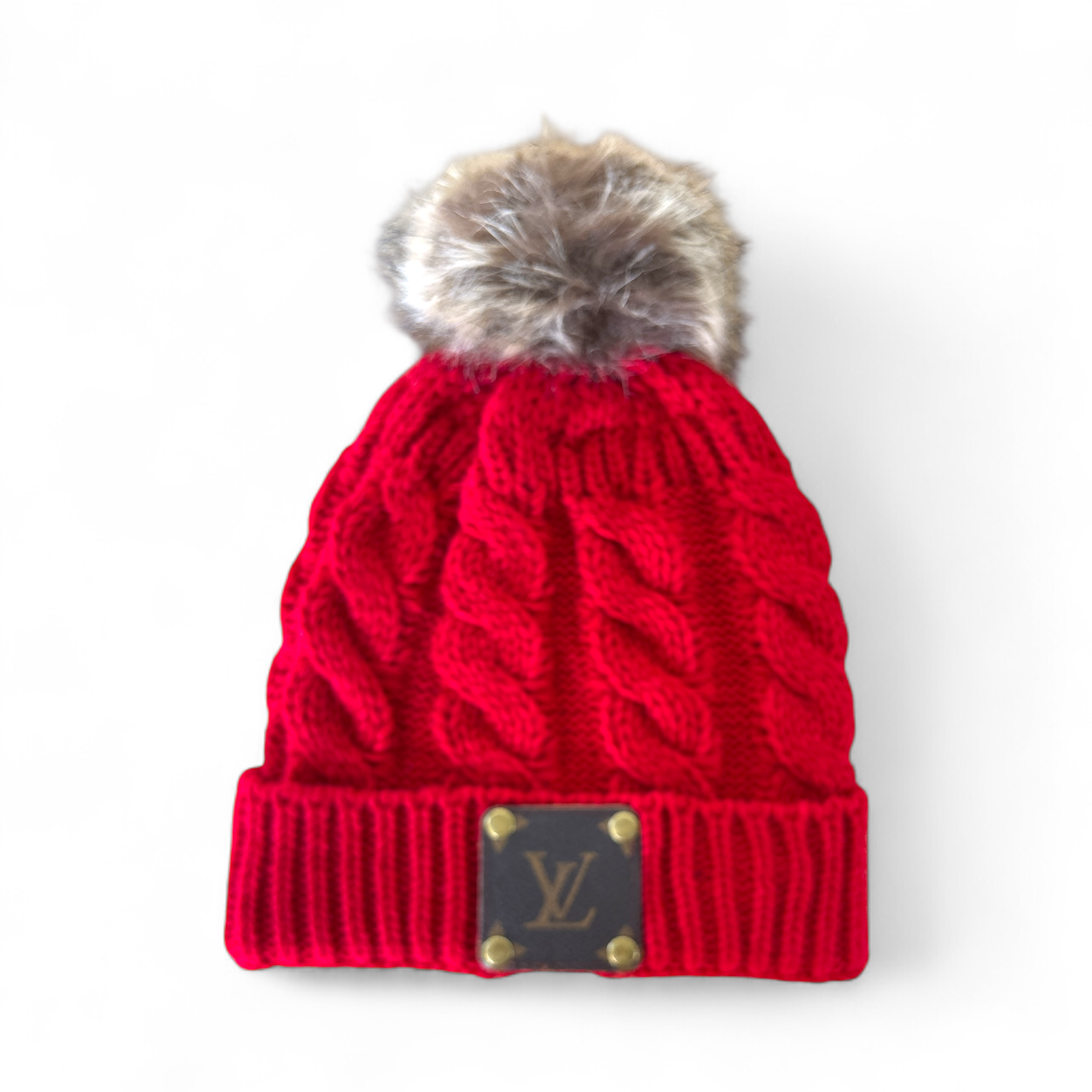 LV Red Beanie