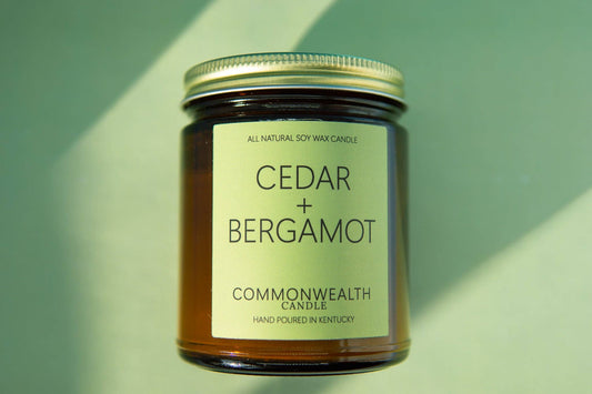 Commonwealth Cedar + Bergamot Candle