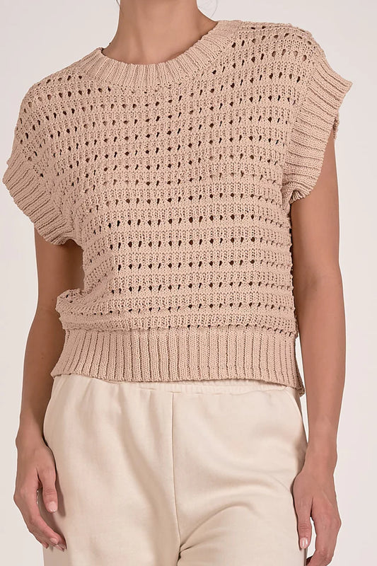 ELAN- Pepper SWTR Knit/SAND